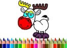 BTS Deer Coloring Book