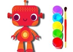 BTS Robot Coloring Book