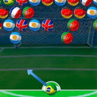 Jogo Bubble Shooter World Cup no Jogos 360