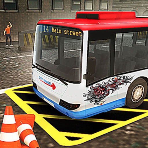 Jogue Simulador de ônibus 3D: faixa perigosa, um jogo de Carros