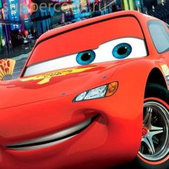 Disney carros de corrida carro vermelho relâmpago mcqueen 1000 pçs quebra-cabeças  jogo crianças como quebra