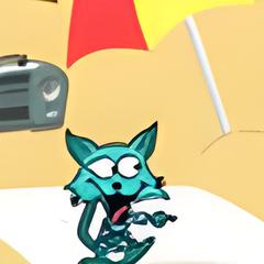 Jogo Cat vs Dog at the Beach no Jogos 360