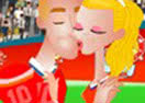 Cheerleader First Kiss
