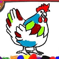 Chicken Coloring Book