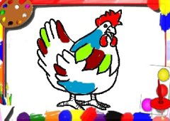 Chicken Coloring Book