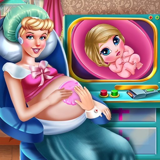 Jogue Jogo de vestir as princesas da Disney para grávidas, um jogo de  Grávida
