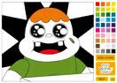 Clarence Funny Eyes Coloring