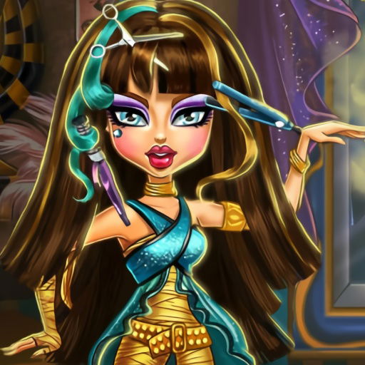 Jogo Monster High Hair Salon no Jogos 360