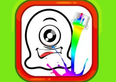Coloring Book: Alien Family