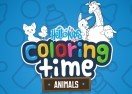 Coloring Time: Animals