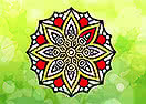Colorir a Mandala Africana