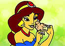 Colorir a Princesa Jasmine
