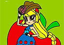 Colorir Equestria Applejack