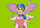 Colorir Equestria Twilight Sparkle