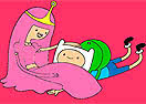 Colorir Jake e Princesa Jujuba