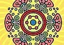 Colorir Mandala de Amor