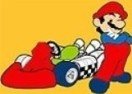 Colorir Mario e seu Kart