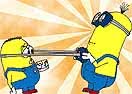 Colorir Minions Fazendo Bobagem