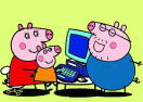 Colorir Peppa Pig no Computador