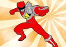 Colorir Power Ranger Vemelho