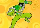 Colorir Power Ranger Verde
