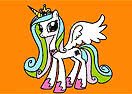 Colorir Princesa Celestia