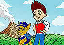 Colorir Ryder e Chase de Patrulha Canina