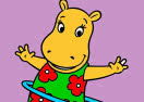 Colorir Tasha de Backyardigans