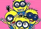 Colorir Torcida Minion