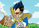 Colorir Vegeta de Dragon Ball