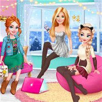Jogos da Barbie vs Elsa no Jogos 360