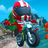 Crazy 2 Player Moto Racing no Jogos 360