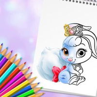 Cute Animals Coloring Book