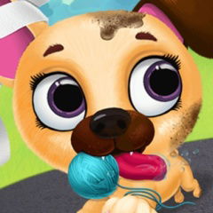 Jogo Funny Puppy Care no Jogos 360