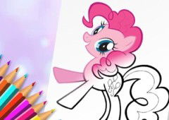 Cute Pony Coloring Book