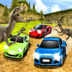 Jogo Dino Car Race no Jogos 360