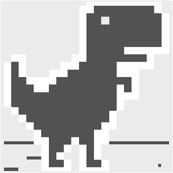 Dinossauro ou Dino do Google Pixel 3D