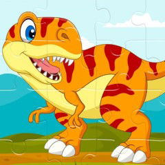 Jogo Dino Jigsaw no Jogos 360