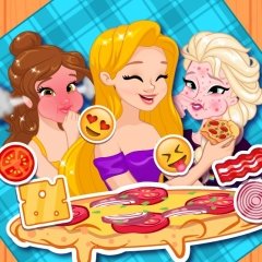 Disney Princesses Pizza Party