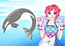 Dolphin Swimming Dress Up