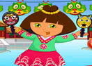 Dora in China Dress Up
