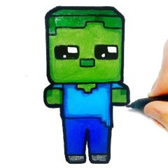 Minecraft creeper imprimir 4 –  – Desenhos para Colorir