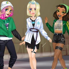 Celebrity E-Girl Fashion - Jogos de Vestir - 1001 Jogos