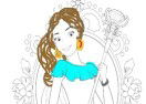 Elena of Avalor Coloring Page