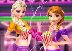 Ellie and Annie Movie Night