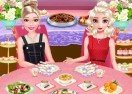 Elsa and Barbie Buffet Date