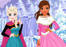 Elsa and Moana's Winter Vacation