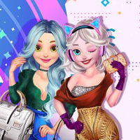 Jogo Rapunzel and Snow White Winter Dress Up no Jogos 360 em 2023
