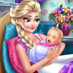 Jogo Elsa Birth Care no Jogos 360