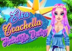 Elsa Coachella Hairstyle Design